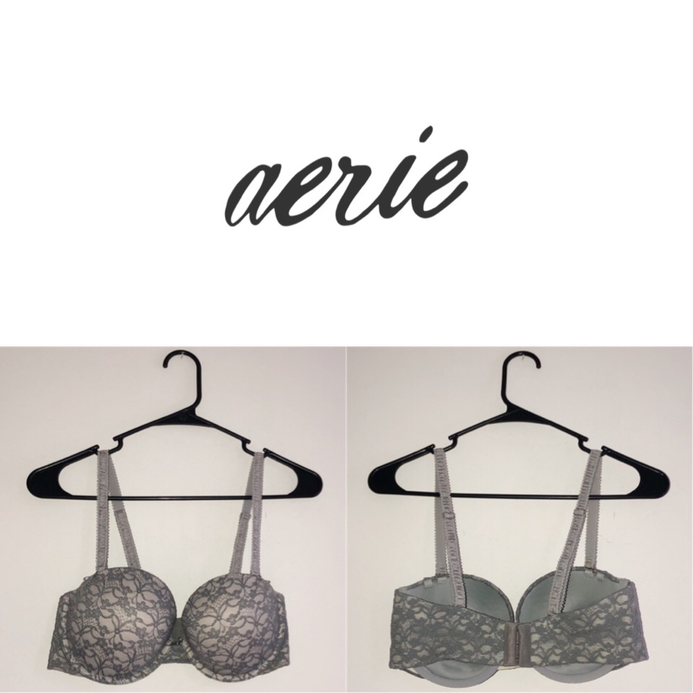 Aerie Mia Multiway Lace Push Up Bra